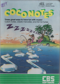 CocoNotes Commodore 64 US box art